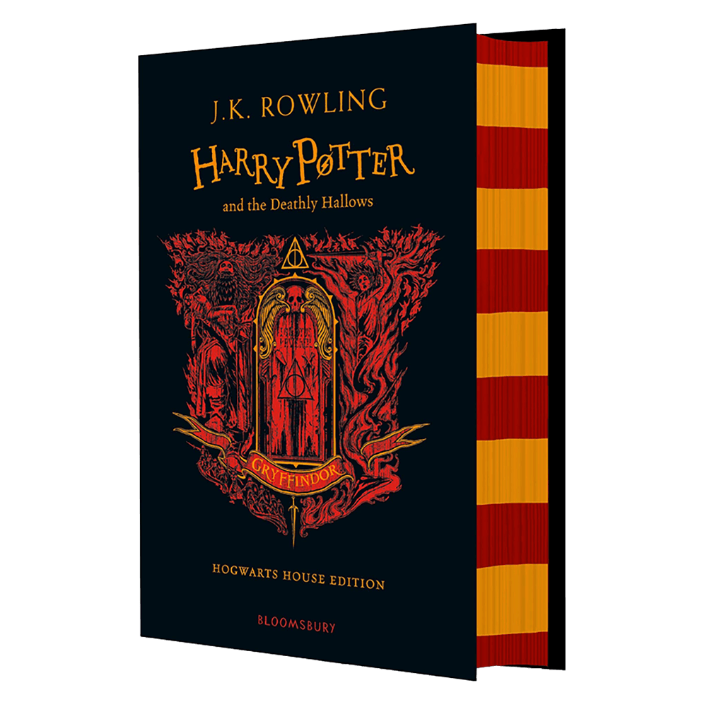 HARRY POTTER AND THE DEATHLY HALLOWS GRYFFINDOR HARDBACK