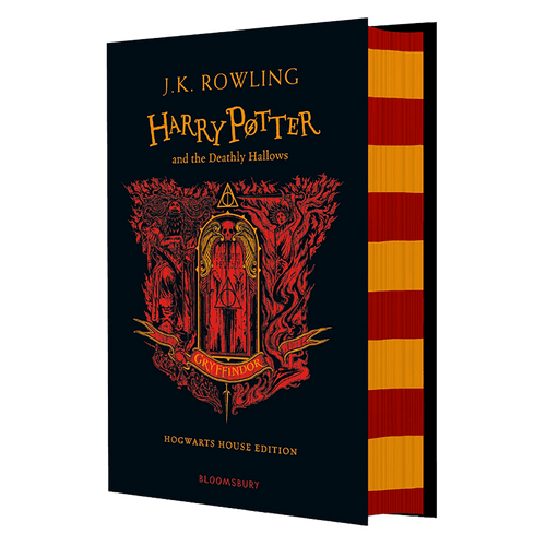 HARRY POTTER AND THE DEATHLY HALLOWS GRYFFINDOR HARDBACK