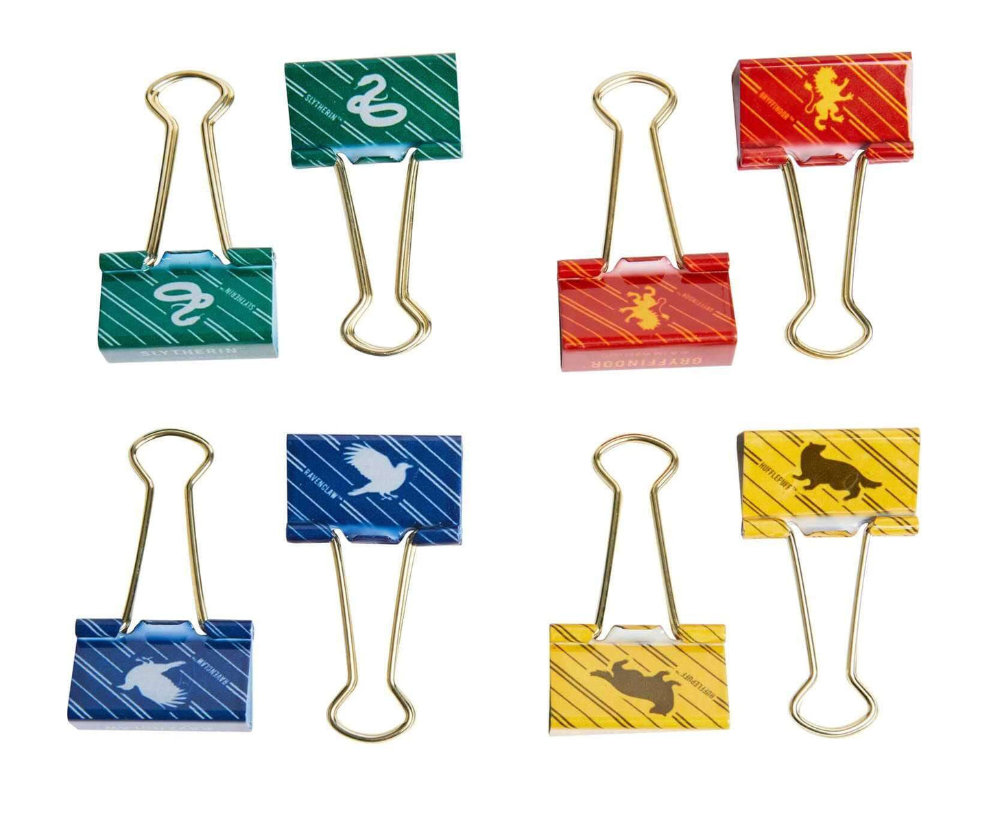 Harry Potter Hogwarts Binder Clips- Harry Potter things