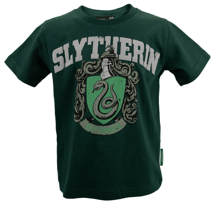 Kids Slytherin Printed T-Shirt - Harry Potter clothes