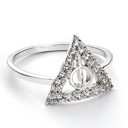 HP Deathly Hallow Ring -L