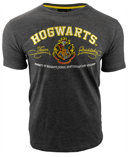 Harry Potter Embroidery T-Shirt - Hogwarts | Harry Potter Clothing