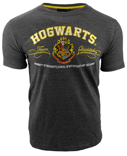 Harry Potter Embroidery T-Shirt - Hogwarts | Harry Potter Clothing