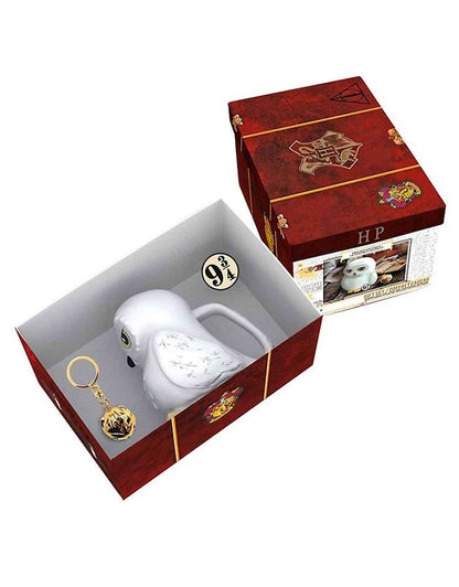 Harry Potter 3D mug + Keychain 3D + Pin Suitcase