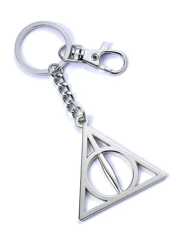 Harry Potter - Deathly Hallows Keyring and Pin Gift Set