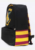 Harry Potter Hogwarts Black Stripe Backpack