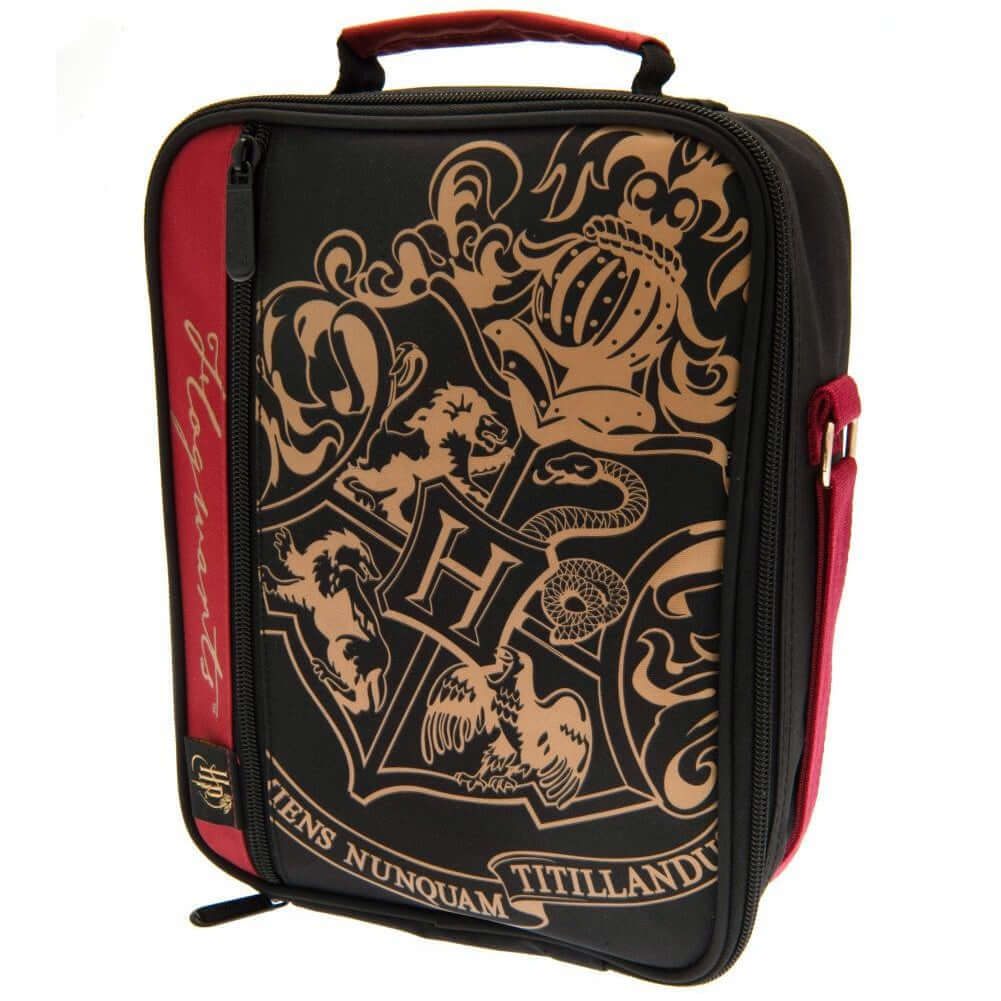 Harry Potter Hogwarts Lunch Bag & Drinks Bottle Set Black