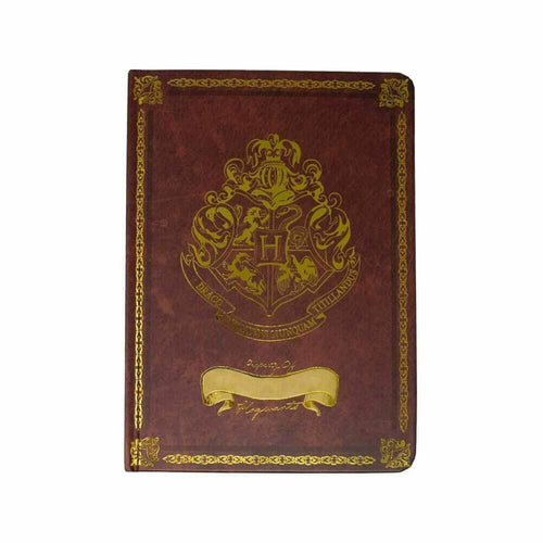 Hogwarts Notebook (Crest) Burgundy