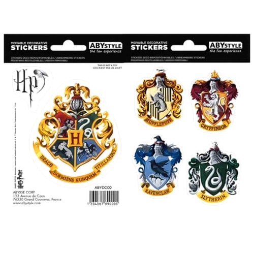 Harry Potter Mini stickers Hogwarts Houses