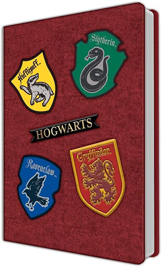 Harry Potter VELCRO PATCHES NOTEBOOK