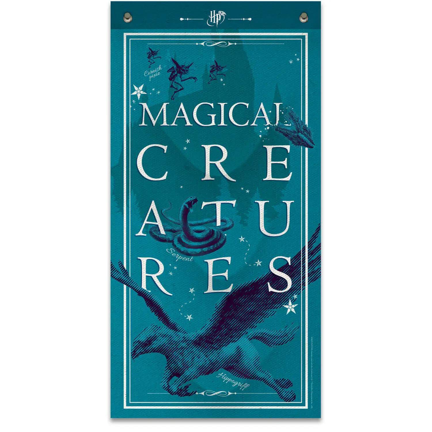 Harry Potter Wall Banner - Magical Creatures- Harry Potter Fandom