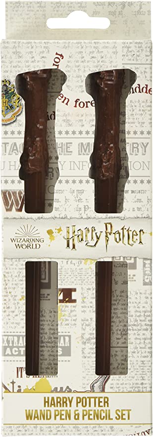 Harry Potter Wand Pen & Pencil Set