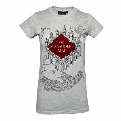 Harry Potter Women's T Shirt Marauders Map | Harry Potter Clothes
