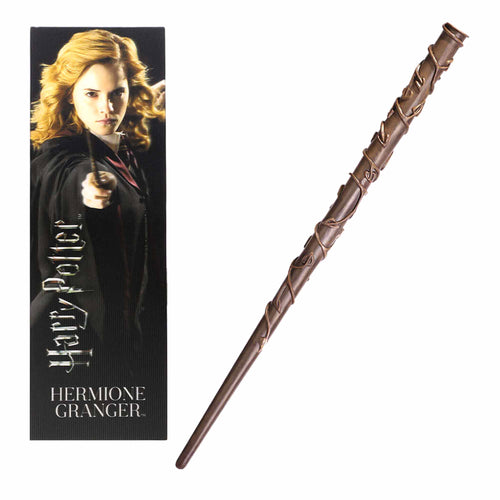 Hermione Granger PVC Toy Wand & Bookmark