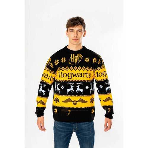 Harry Potter - Deluxe Hogwarts Christmas Jumper