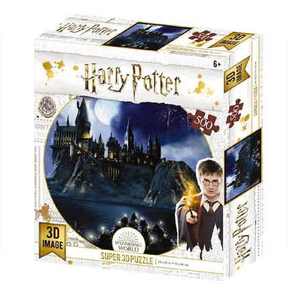 Harry Potter Hogwarts 3D Puzzle 500pc