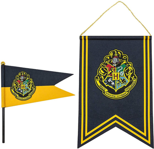 Hogwarts Banner & Flag Set