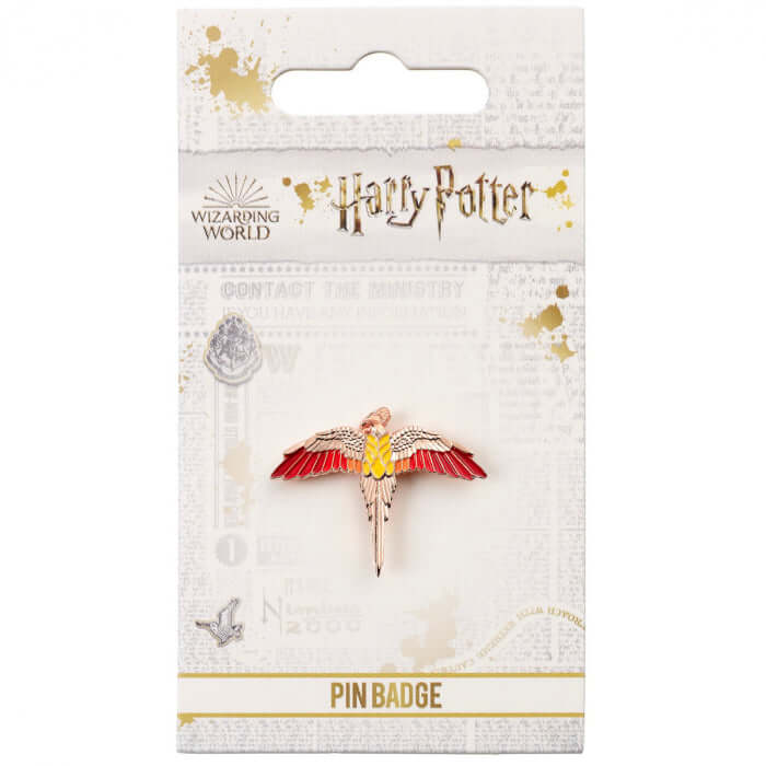 Hp rose Gold Plated Fawkes Pinbadge