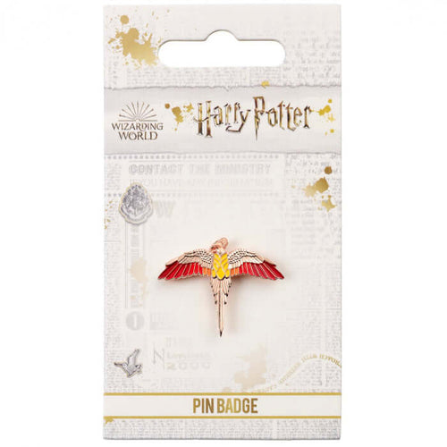 Harry Potter - Fawkes Pin Badge Rose Gold