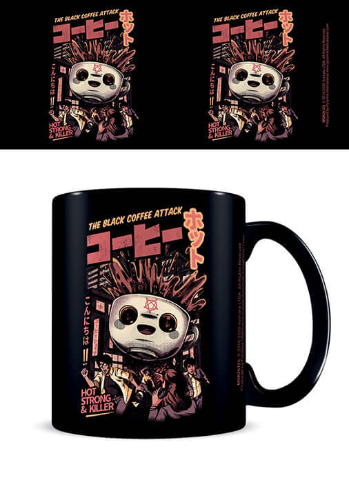 ILUSTRATA COFFEE KAIJU BLACK POD MUG