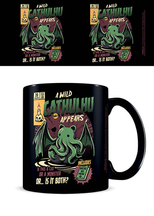 ILUSTRATA (CATHULHU) BLACK POD MUG