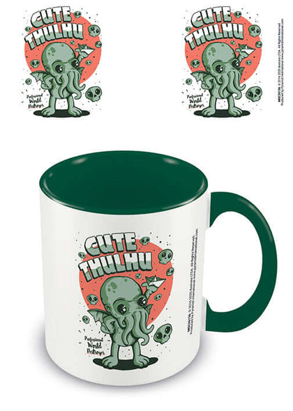 Illustrata (Cutethulhu) Green Inner Mug