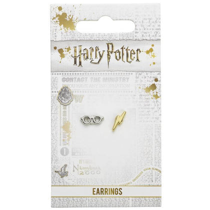Official Lightening Bolt and Glasses Stud Earrings at the best quality and price at House Of Spells- Fandom Collectable Shop. Get Your Lightening Bolt and Glasses Stud Earrings now with 15% discount using code FANDOM at Checkout. www.houseofspells.co.uk.