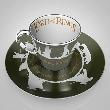 LORD OF THE RINGS - Mirror mug & plate