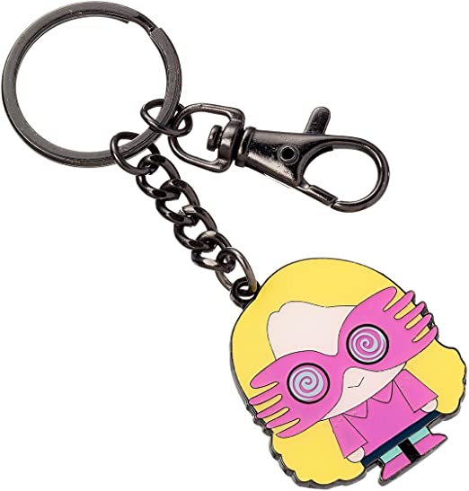 Harry Potter Metal  Keyring - Luna Lovegood