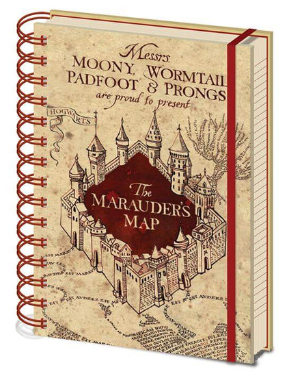 Marauders Map Note Book