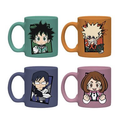 My Hero Academia Chibi espresso mugs
