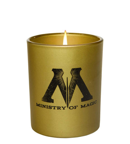 MINISTRY OF MAGIC GLASS VOTIVE CANDLE- House of Spells