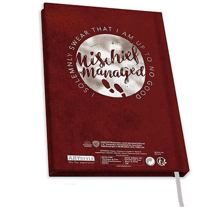 Official Marauder's map A5 Notebook at the best quality and price at House Of Spells- Fandom Collectable Shop. Get Your Marauder's map A5 Notebook now with 15% discount using code FANDOM at Checkout. www.houseofspells.co.uk.