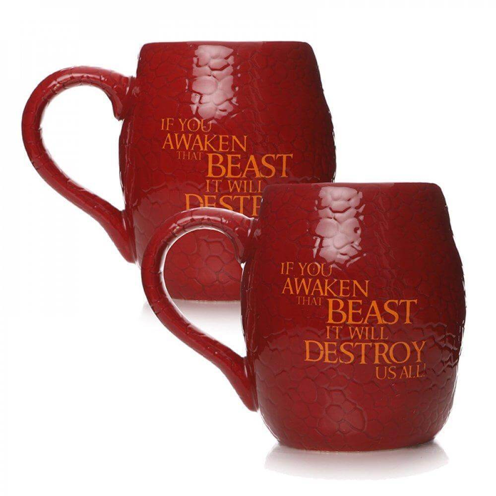 Mug Shaped 450ML The Hobbit Smaug- Harry Potter travel mug