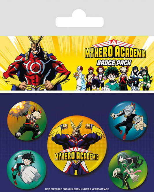 MY HERO ACADEMIA BADGE PACK