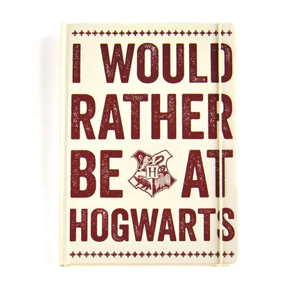 Harry Potter A5 Notebook - Hogwarts slogan - Harry Potter book set