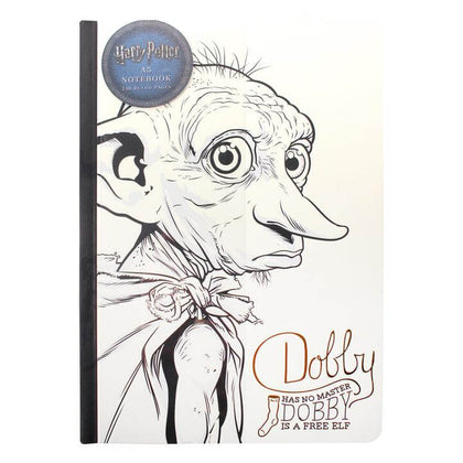 Harry Potter A5 Notebook - Dobby - Harry Potter books