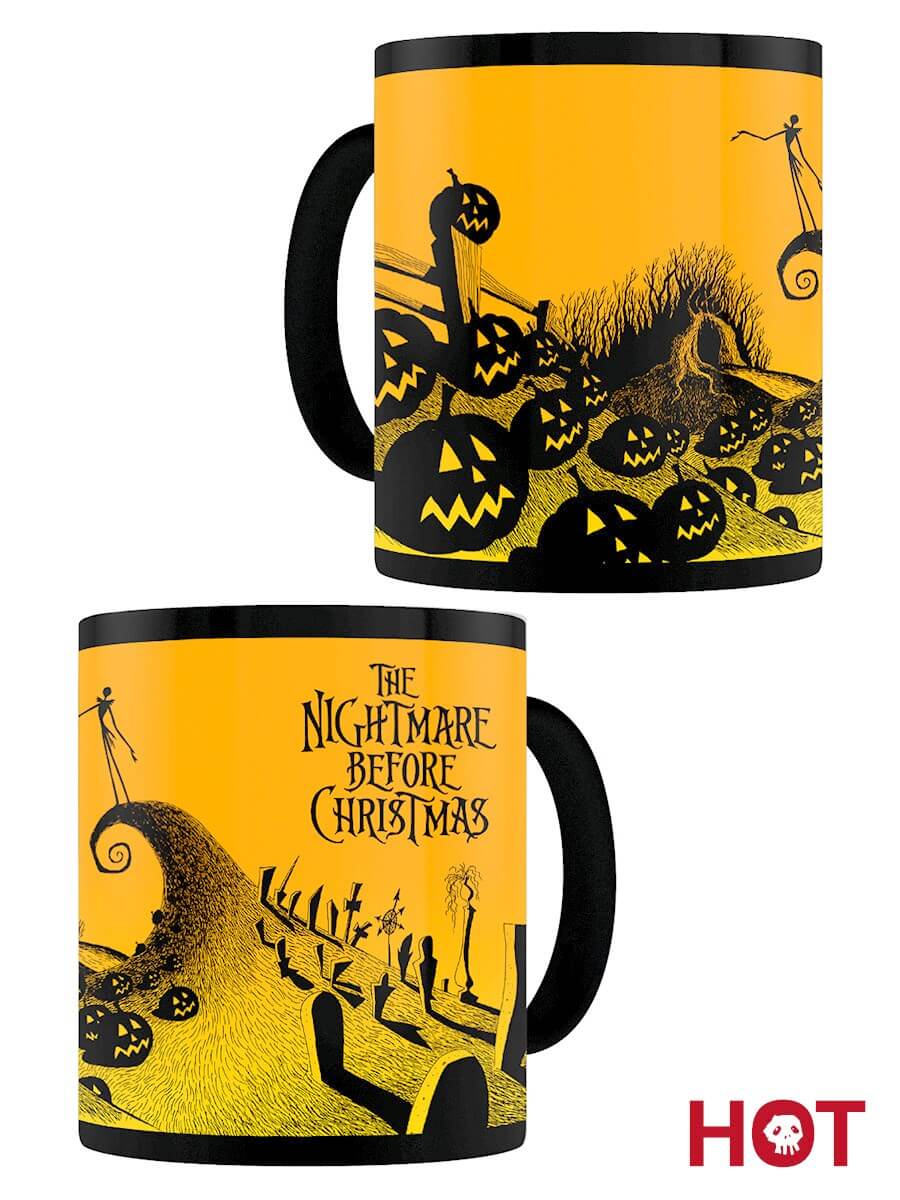 NIGHTMARE BEFORE CHRISTMAS HEAT CHANGING MUG- House of Spells