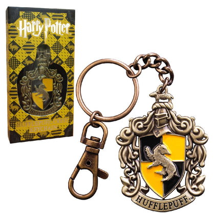 Hufflepuff Crest Keychain- Harry Potter Shop