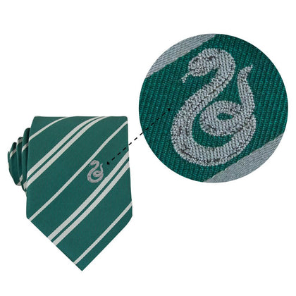 Slytherin Tie - Deluxe Edition - House Of Spells
