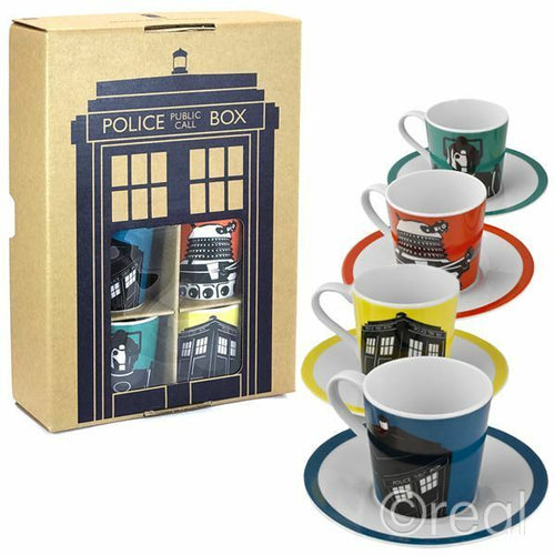Doctor Who Espresso Set