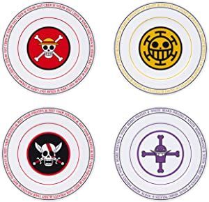 One Piece - Emblem Plates Set of 4