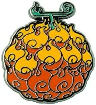 ONE PIECE Flame-Flame Fruit Pin