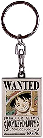 ONE PIECE 'Wanted Luffy' Keychain