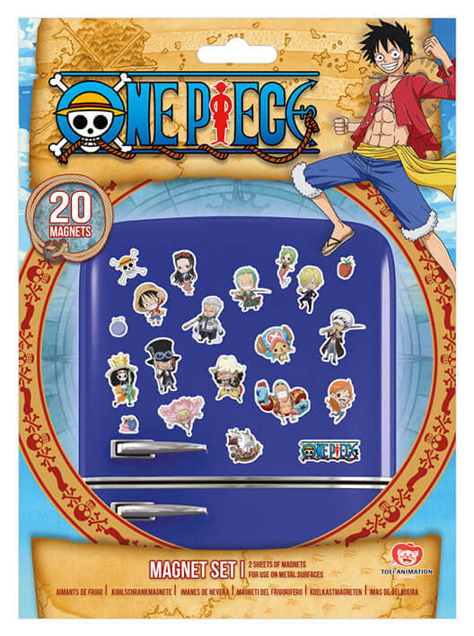 ONE PIECE (CHIBI) MAGNET SET