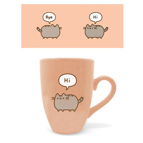 Pusheen the Cat - Pusheen Says Hi Latte Mug