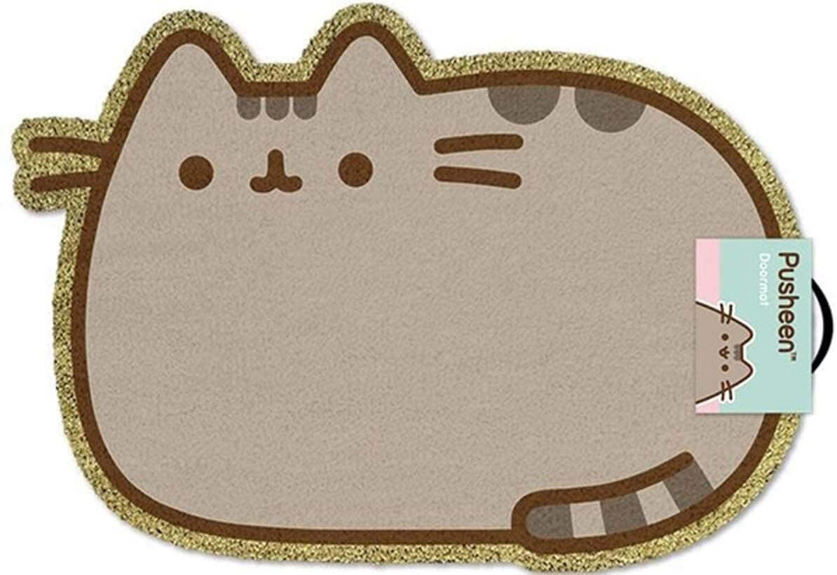 PUSHEEN (PUSHEEN THE CAT) SHAPED DOORMAT- House of Spells