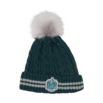 Slytherin Pompom Beanie - House Of Spells