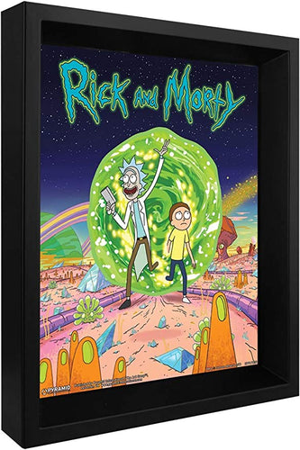 RICK AND MORTY CADRE 3D