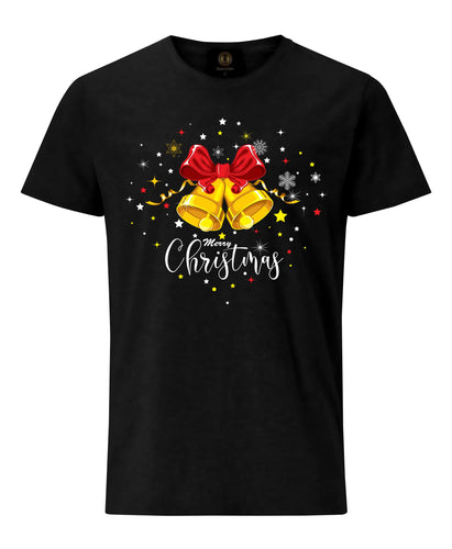 Christmas Bells T-Shirt - Black